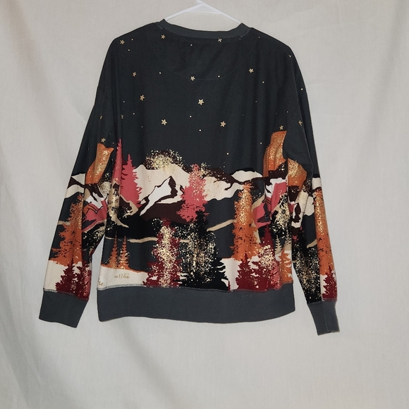 Make Time To Dream Pajama Set - Gray and Gold, Burgundy And Cream Very Soft Warm - Picture 2 of 10